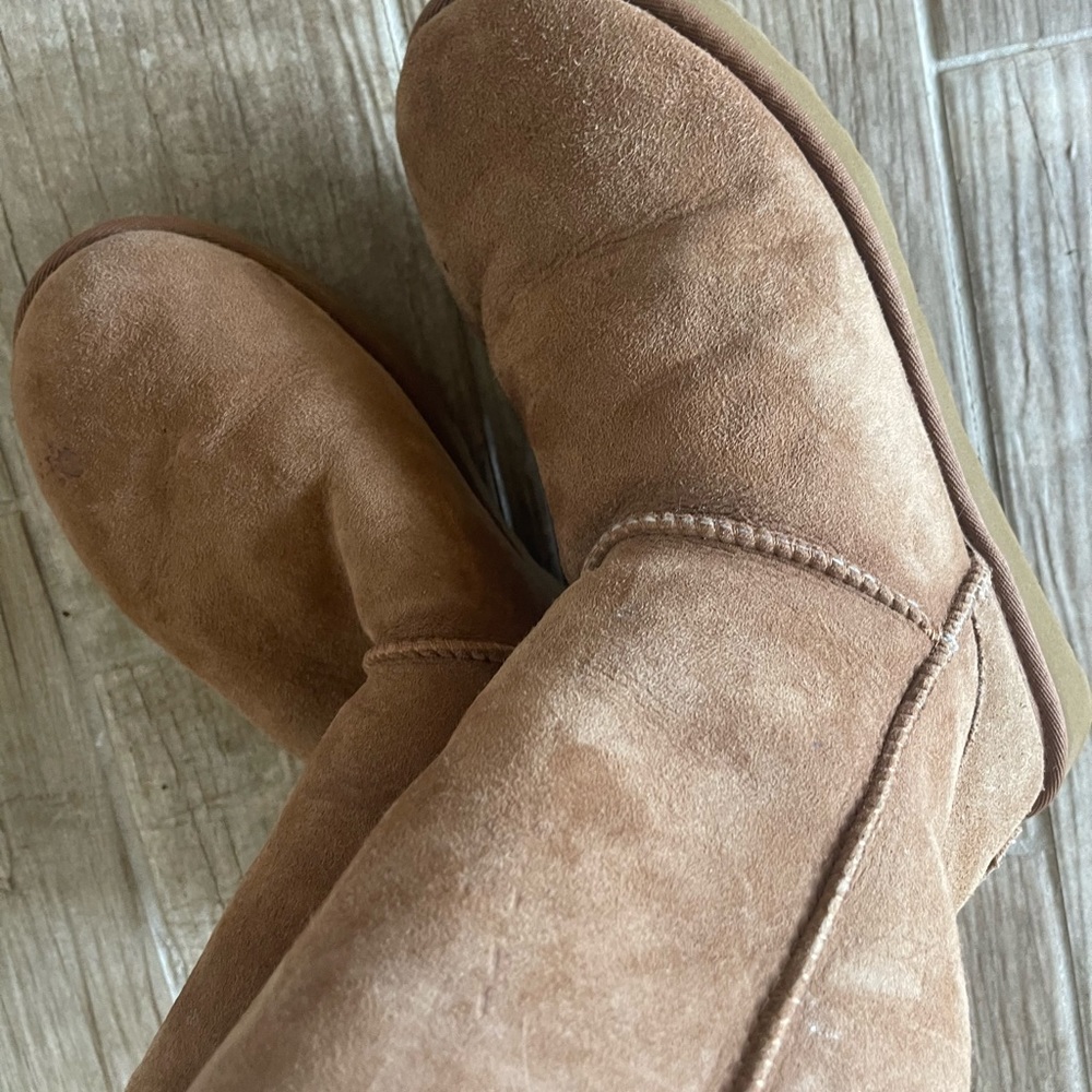 Authentic Ugg Tall Boots, Chestnut - image 7